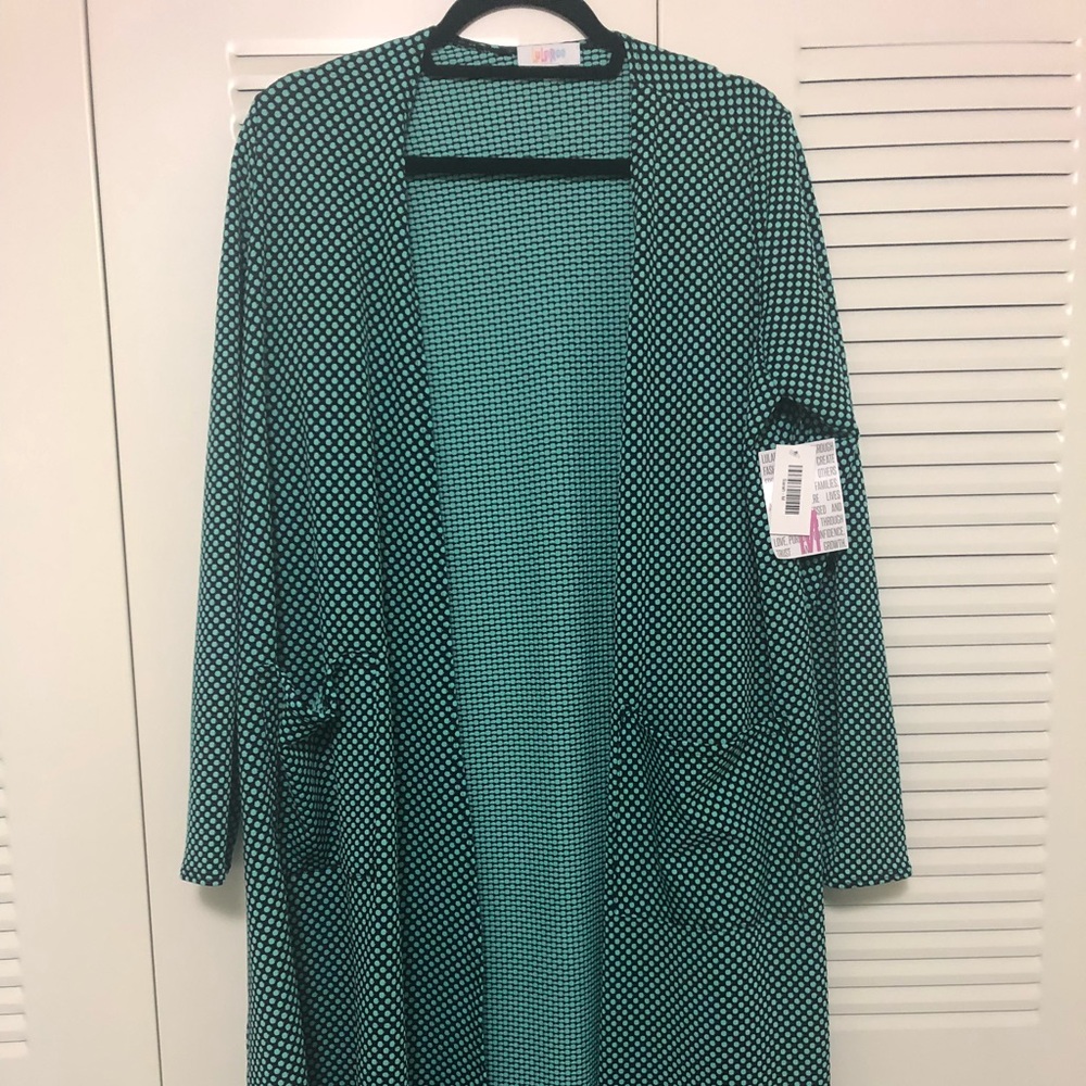 LulaRoe Mermaid dot medium Sarah